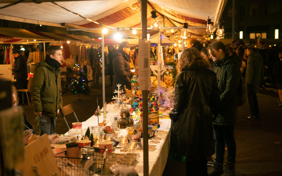 Kerstmarkten in het centrum van Zeist