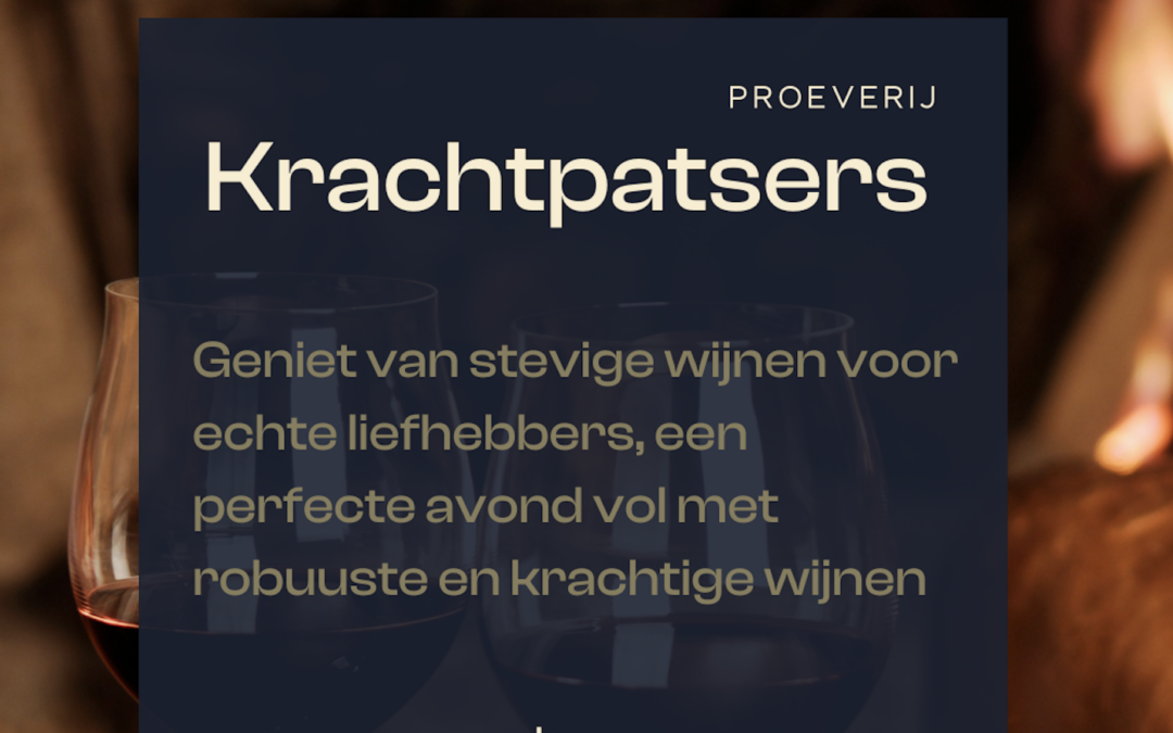 Wijnproeverij Krachtpatsers